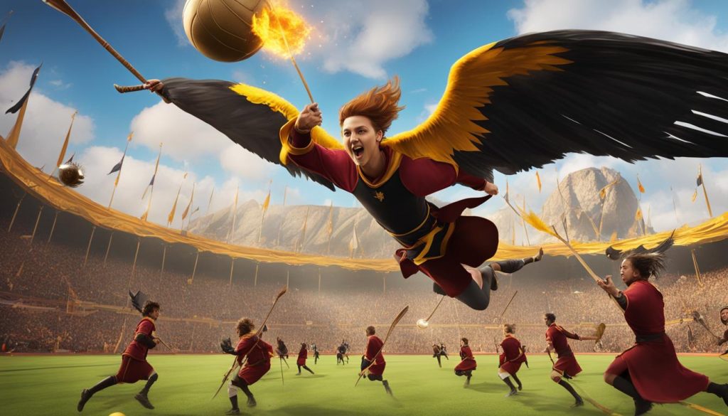 Magical sport of Quidditch