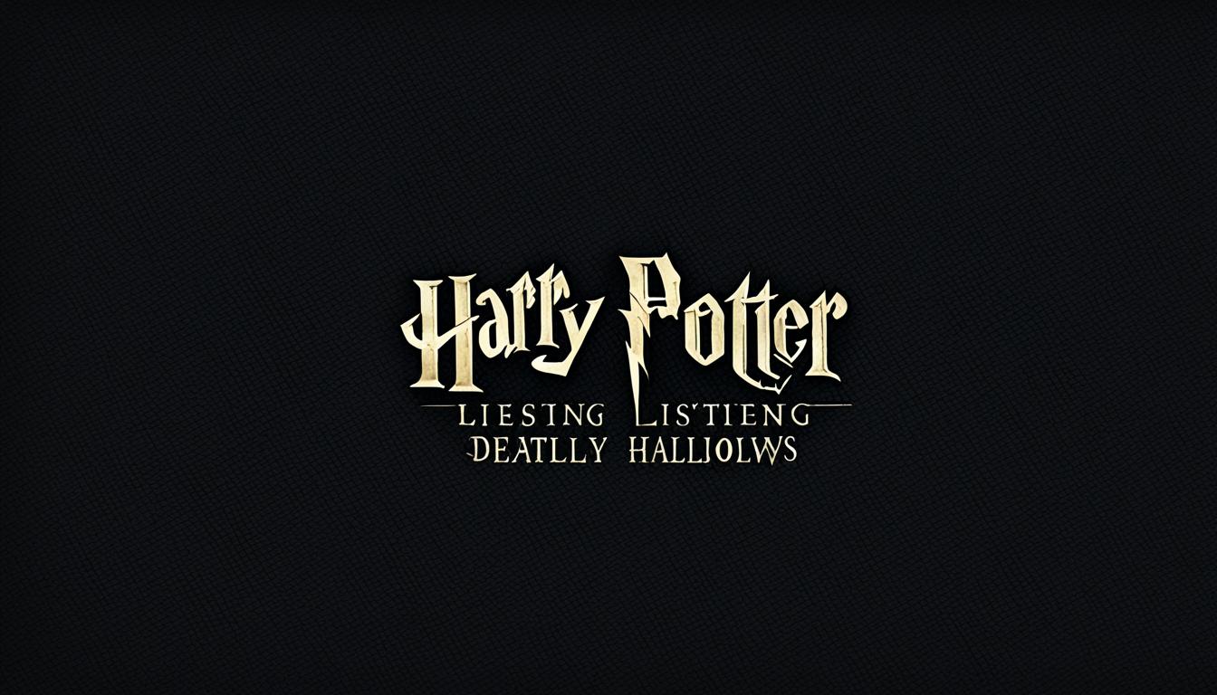 Harry Potter and the Deathly Hallows Audiobook